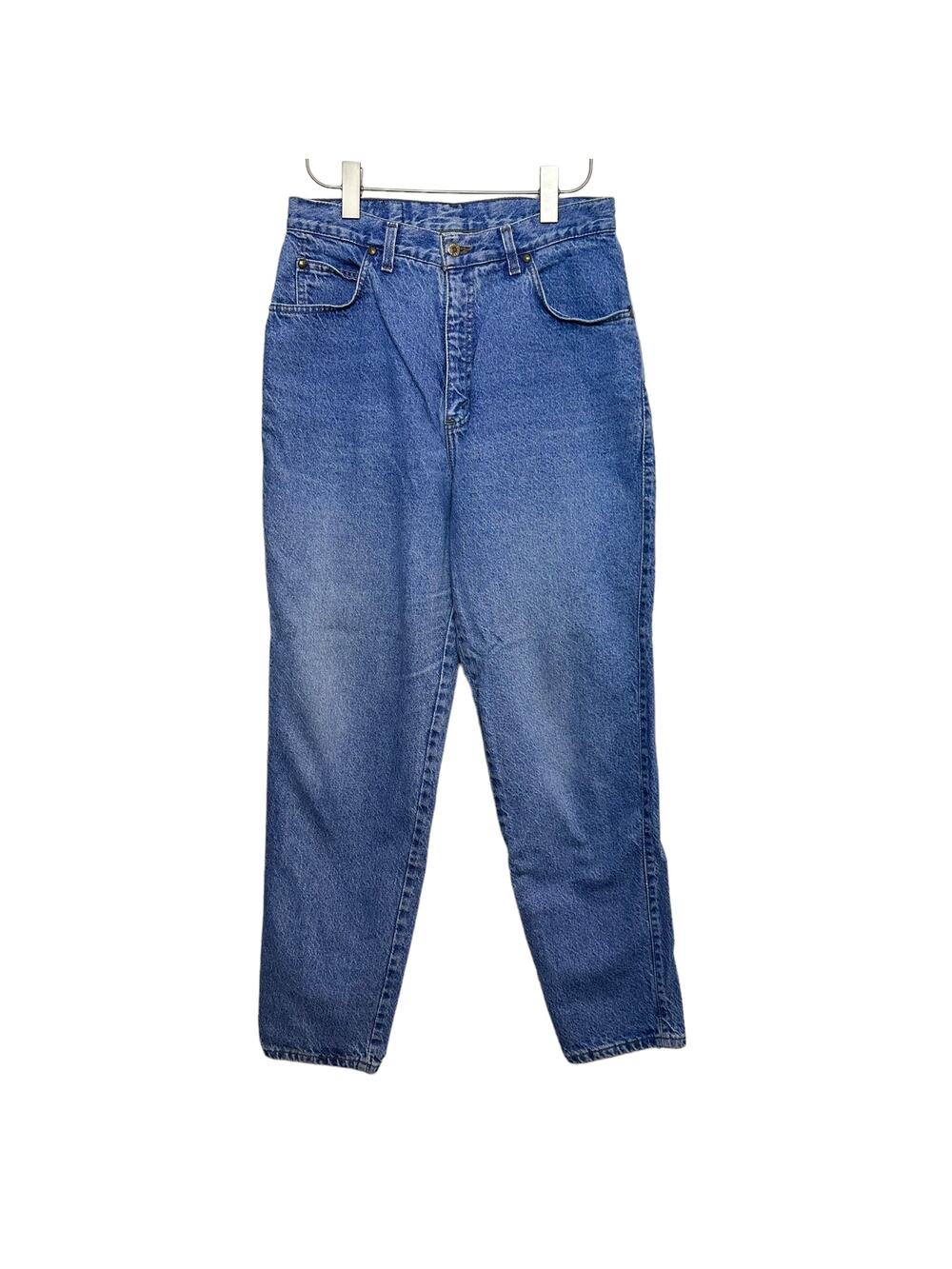 Vintage 80s 90s Levi's Native Blue High Rise Jeans Denim Mom Tapered Straight 30